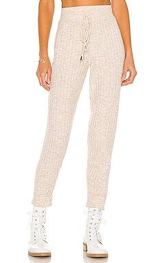 Free People Around the Clock Jogger in Oatmeal from Revolve.com | Revolve Clothing (Global)
