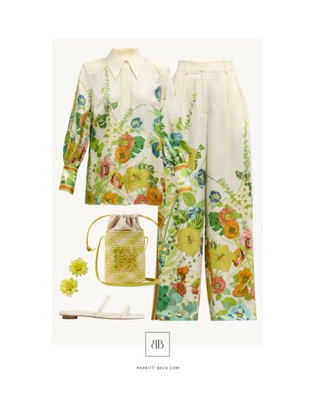 I’m loving matched sets these days! This floral blouse + pants look is a gorgeous day to night lflower

#LTKShoeCrush #LTKItBag #LTKStyleTip