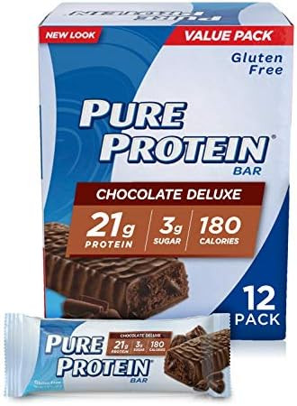 Pure Protein Bars, High Protein, Nutritious Snacks to Support Energy, Low Sugar, Gluten Free, Cho... | Amazon (US)