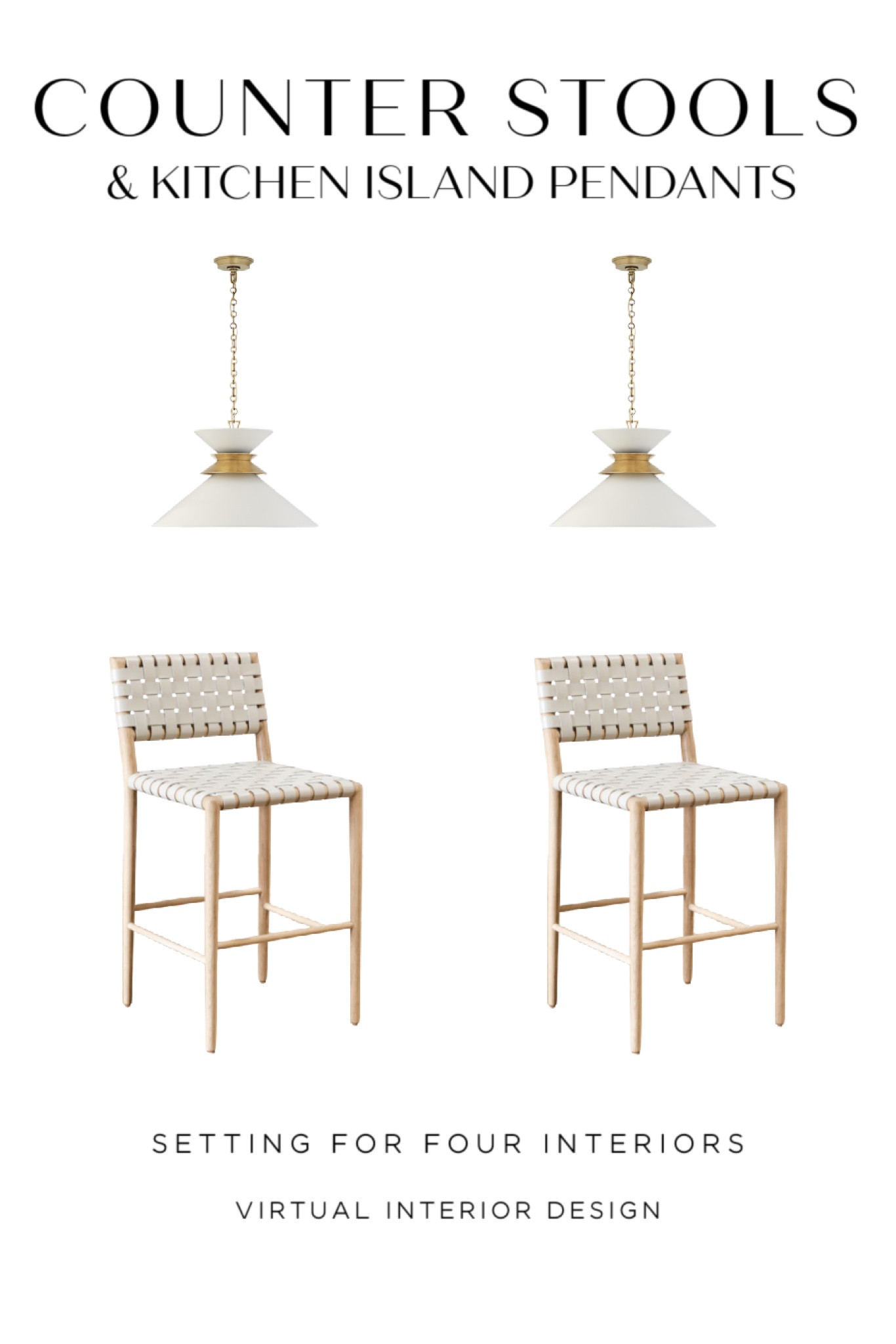 Gorgeous kitchen island pendants and counter stools that pair beautifully together! These kitchen island pendants are 20% off and FREE shipping! Independence Day weekend sale. 

Modern organic, lighting, chandelier, woven, wood, stool, neutral, transitional, organic modern home decor 

#LTKsalealert #LTKhome #LTKFind