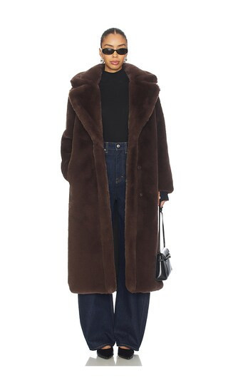 SAM. Maddox Coat in Brown. - size S | Revolve Clothing (Global)