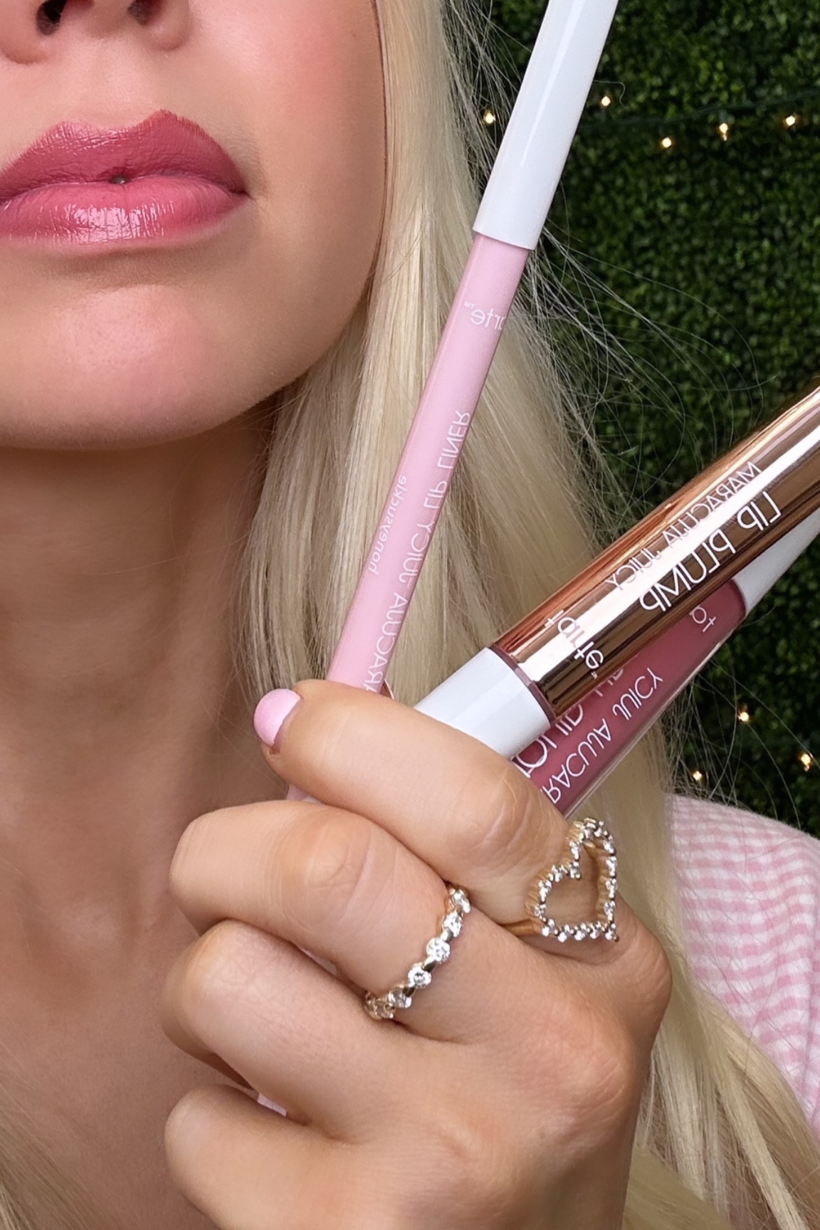 LOVE this tarte lip trio! Linking all 3 shades below!

Use code TIFFANY for 15% off sitewide! 

Liner: honeysuckle 
Liquid lip: forget me not 
Lip plump: cherry blossom

#LTKunder50 #LTKFind #LTKbeauty