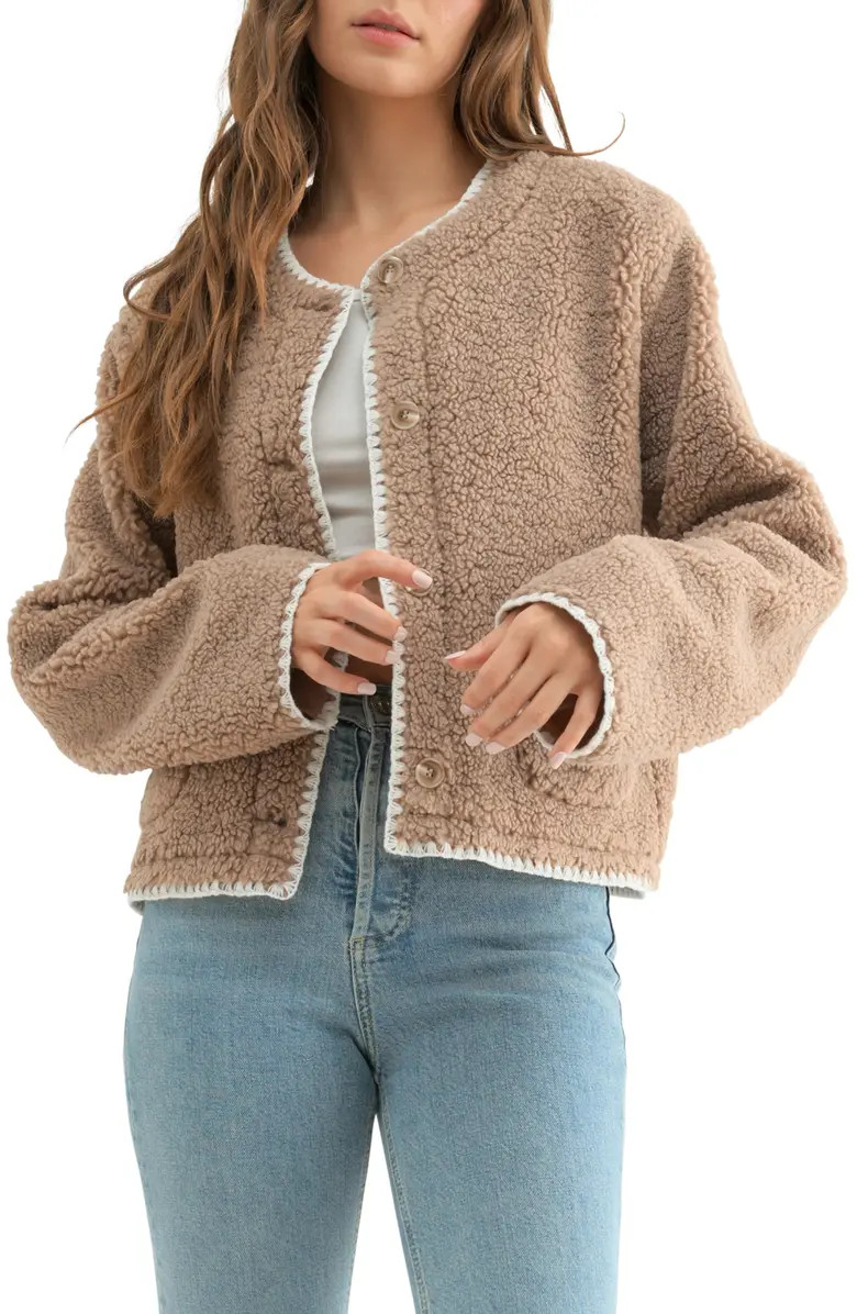 All in Favor High Pile Fleece Jacket | Nordstrom | Nordstrom