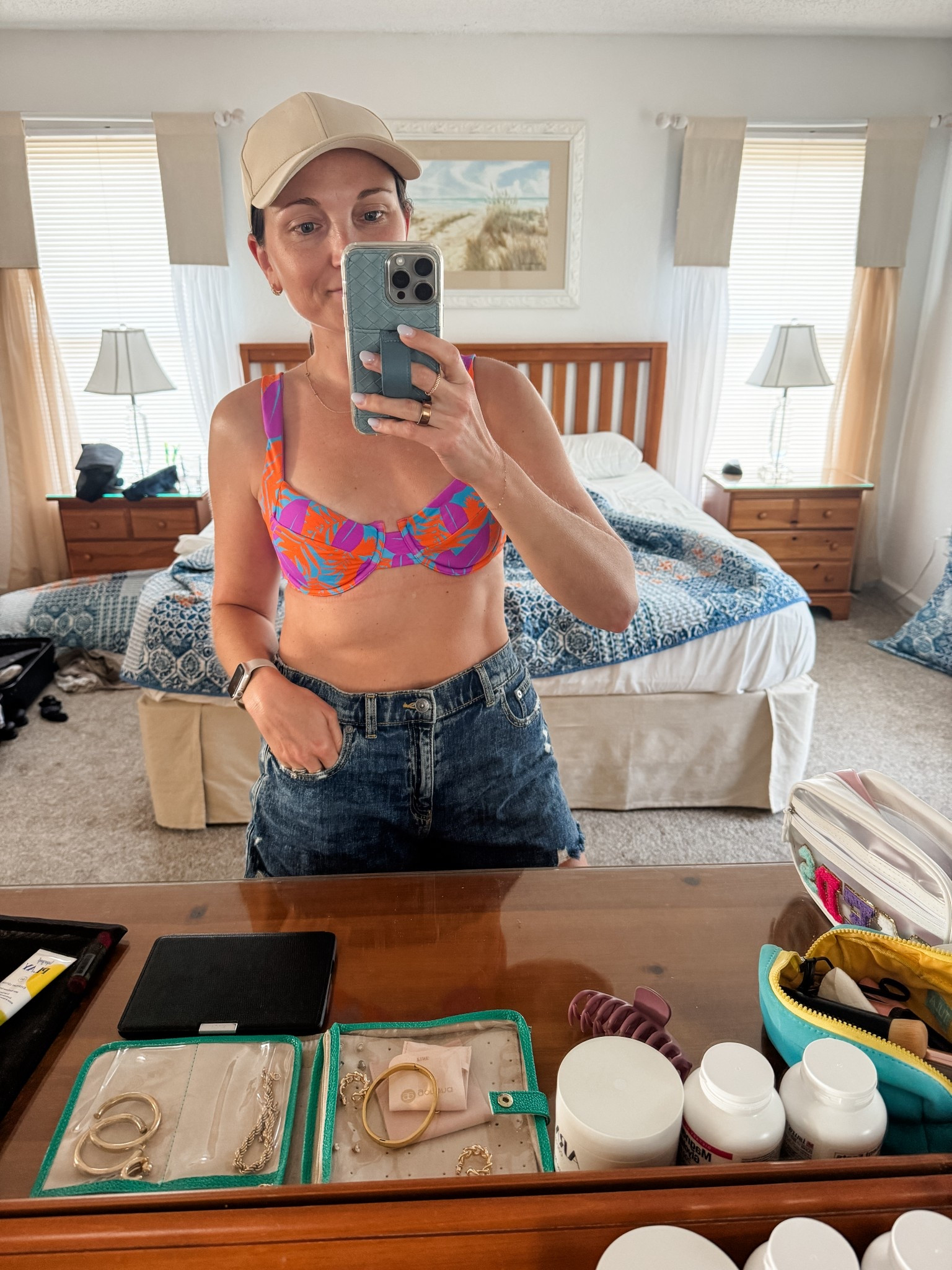 I love this two piece Vetchy tropical suit and these denim shorts are so comfy!

#LTKSeasonal #LTKSwim #LTKTravel