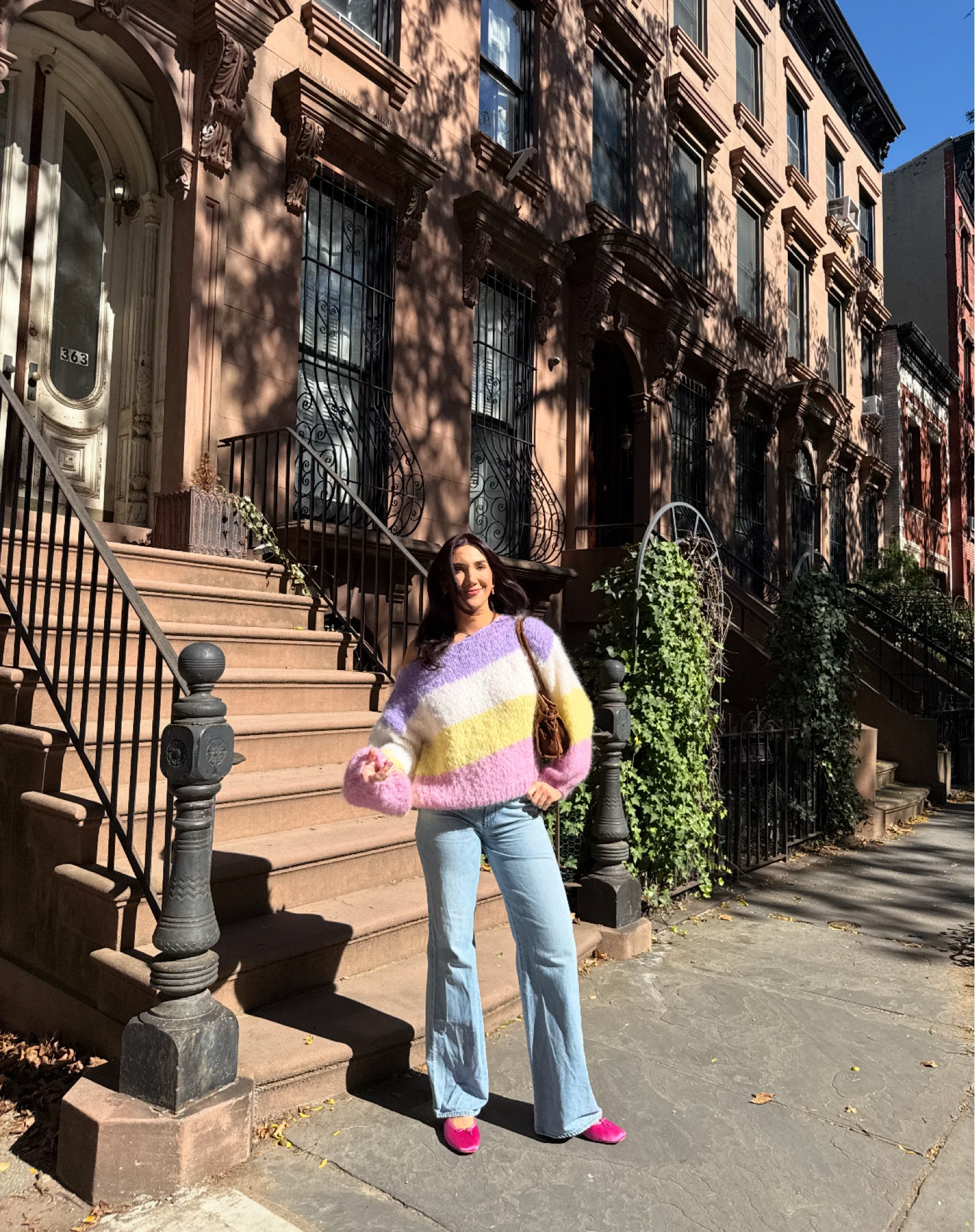 Sweater is sezane, jeans citizens of humanity !!! 🩷🎀

#LTKStyleTip #LTKSeasonal