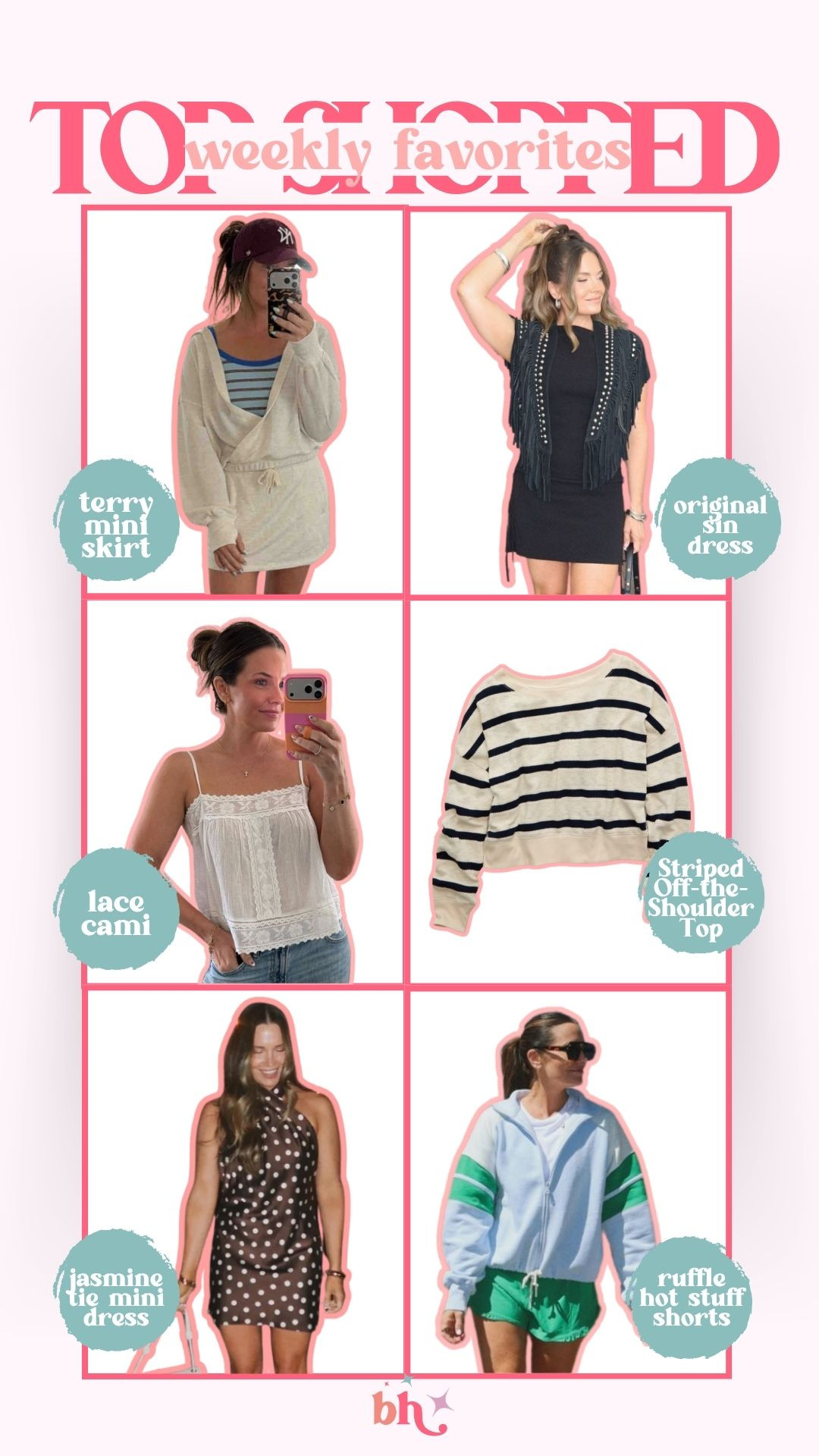 Top Shopped of the Week!!

top sellers, aerie, revolve, country concert outfit, american eagle, athleisure, casual outfit, britt horton 

 #LTKootd #LTKmomlife #LTKSeasonal