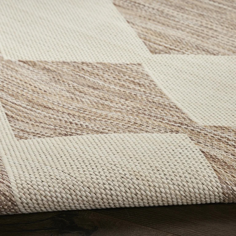 Nourison Positano Indoor/Outdoor Beige 6' x 9' Area Rug (6x9) | Walmart (US)