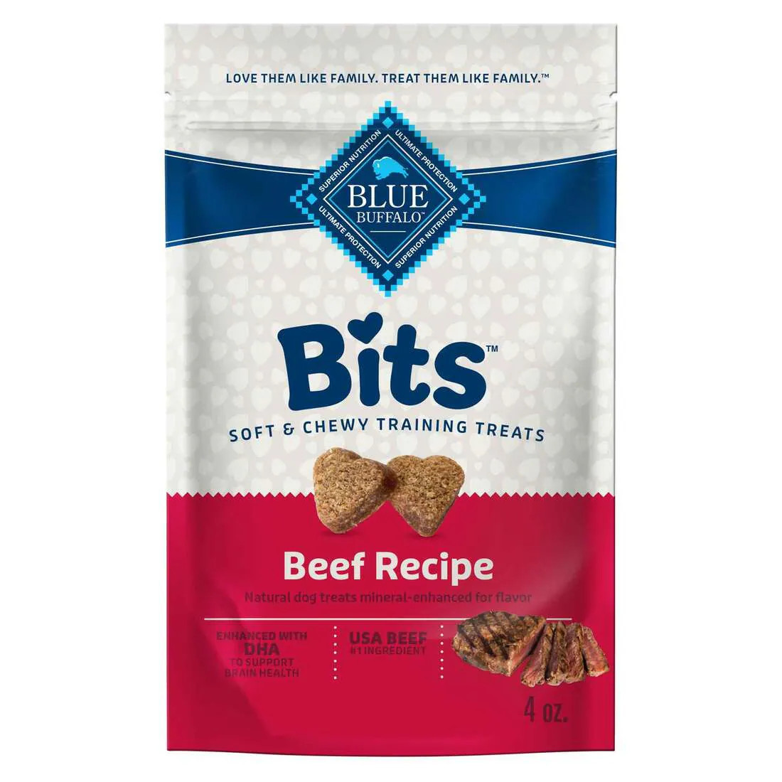 Blue Buffalo Crunchy treats for Dog Beef Flavor 4 Ounce(s) | 802356 | Lowe's