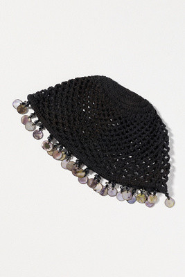 Fringed Crochet Cap | Anthropologie (US)