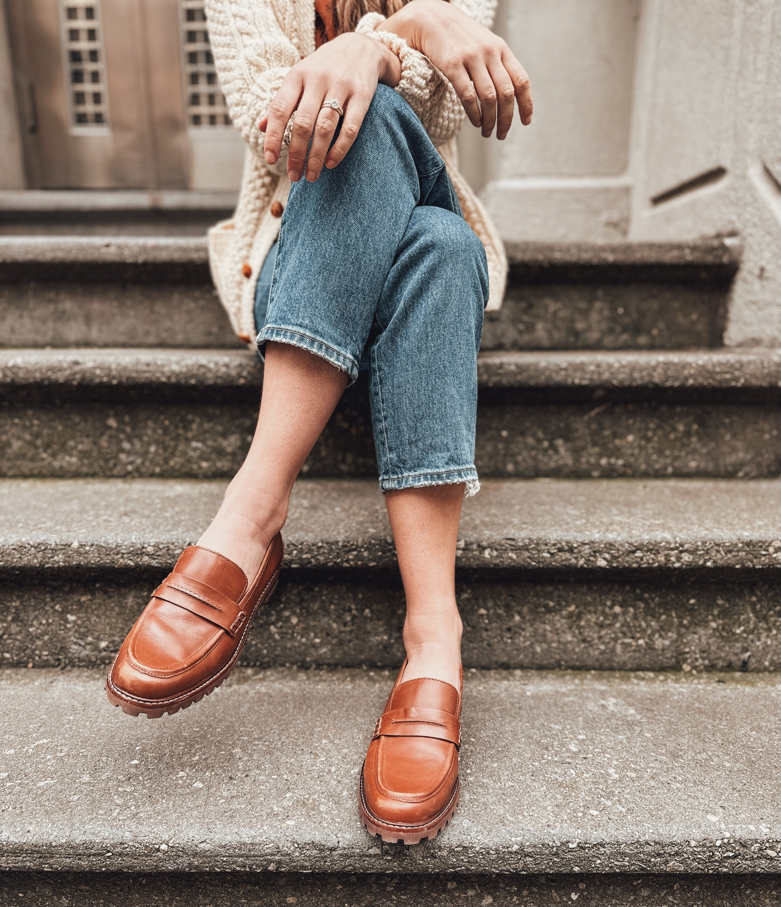 My favorite loafers 👞 

#madewell
#brownloafers 
#fallfashion

#LTKCyberWeek