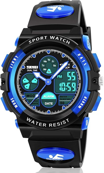 ATIMO LED Multi Function Waterproof Watch for Kids - Kids Gifts | Amazon (US)