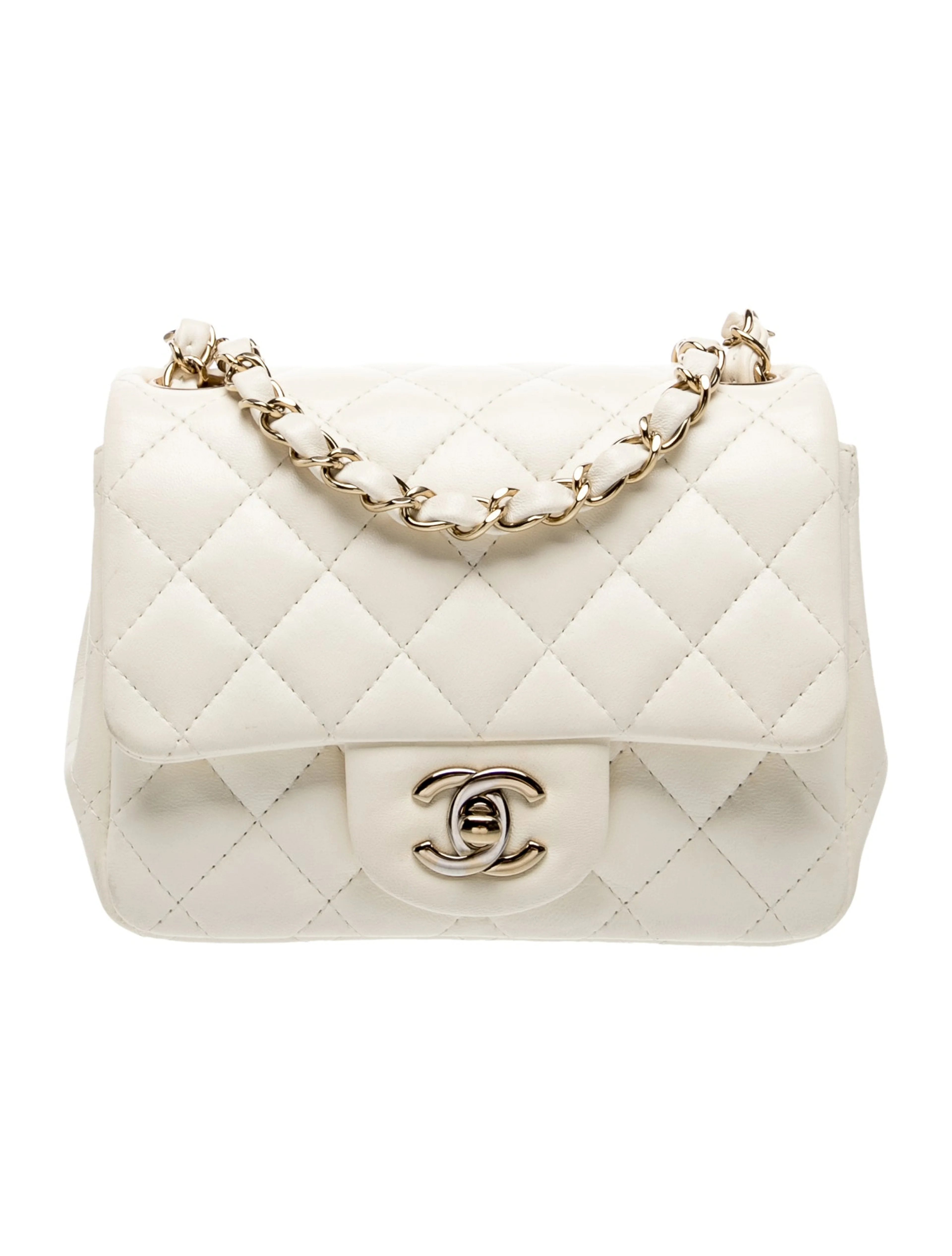 Classic Mini Square Flap Bag | The RealReal