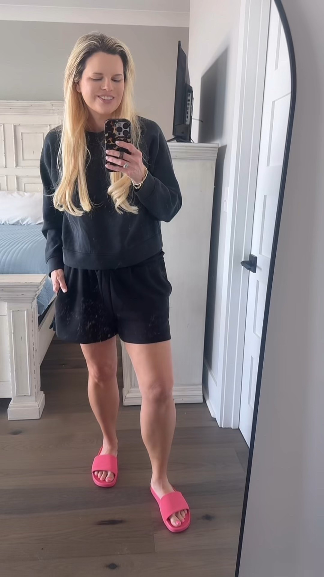 Cute and comfortable lounger wear shorts and cropped sweatshirt - so so soft 

#LTKFindsUnder50 #LTKSeasonal #LTKStyleTip