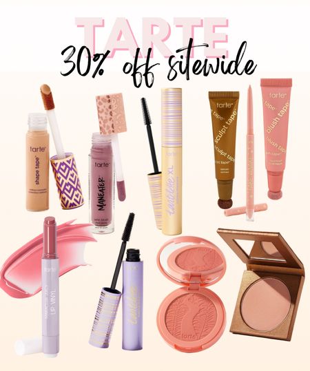 Tarte makeup favorites on sale 30% off! Love their concealer, contour sticks and blush! Also have amazing mascaras! 

#LTKbeauty #LTKSpringSale #LTKfindsunder50
