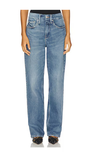 Good American Good 90s Straight Leg Jeans in Denim-Medium. - size 22 | Revolve Clothing (Global)