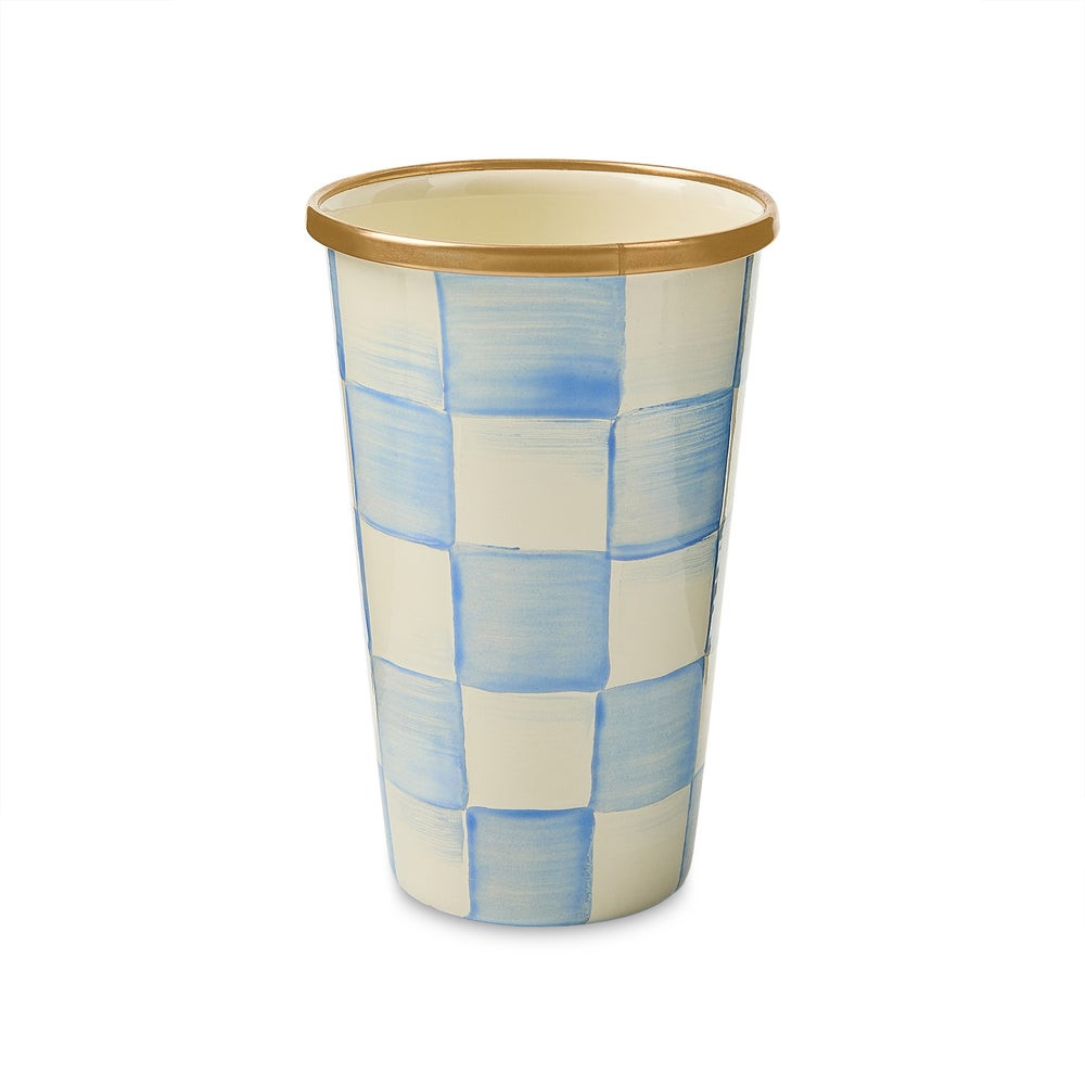 Sky Check 10 Ounce Tumbler | MacKenzie-Childs