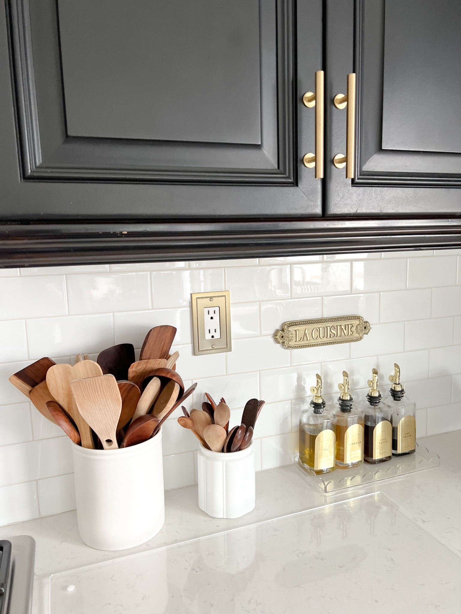 Accessorize your home with decorative wall plates from Amerelle. So many designs and colors to match your home. A budget friendly option that will definitely make a luxe statement 🤎 #ad #wallplates #amerelle #home #homedecor #momlife #kitchen 

#LTKHome #LTKSummerEdit #LTKStyleTip