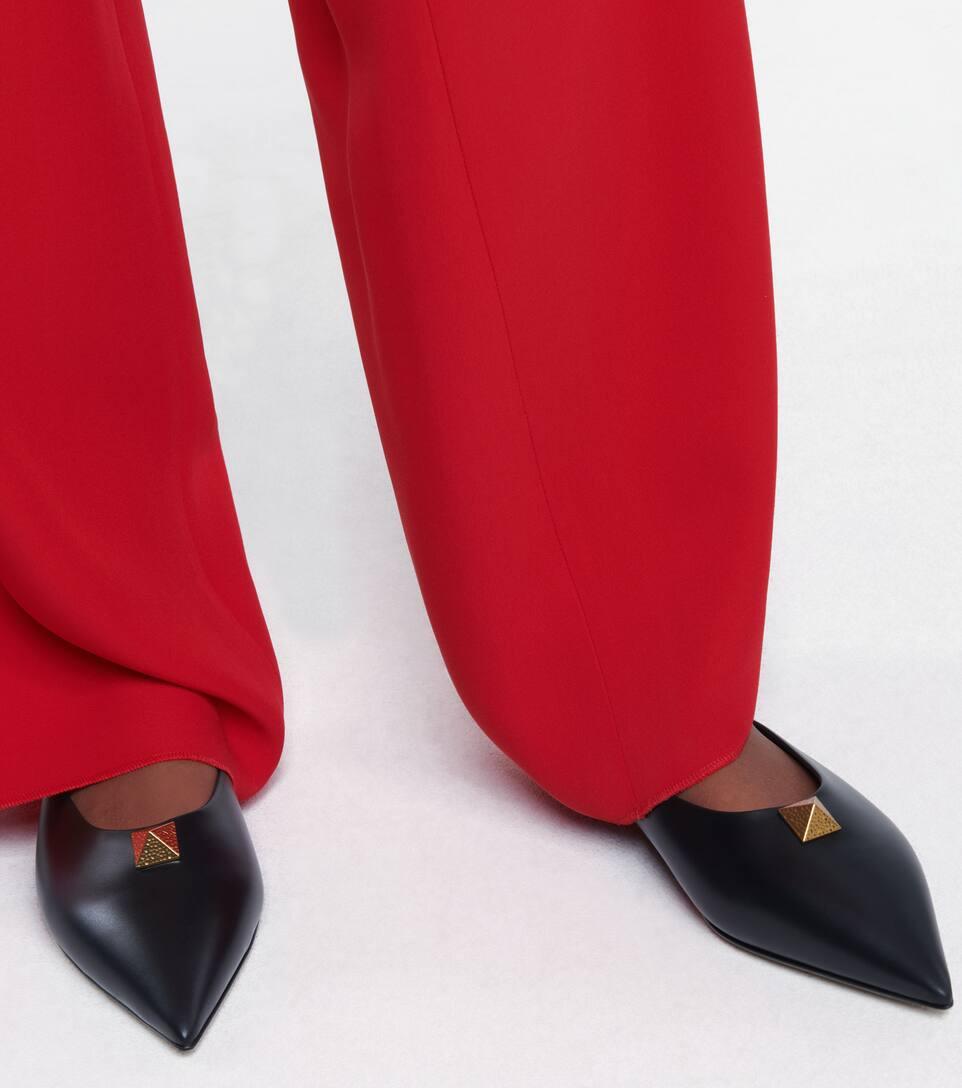 Valentino Garavani Roman Stud 레더 슬리퍼 | Mytheresa (INTL)