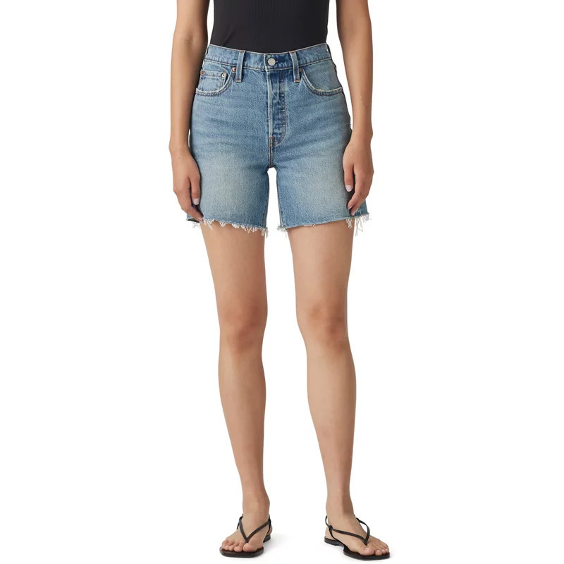 Levi's Women's 501 Mid Thigh Shorts | Academy Sports + Outdoors
