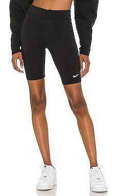 Nike NSW Essential Bike Short in Black from Revolve.com | Revolve Clothing (Global)