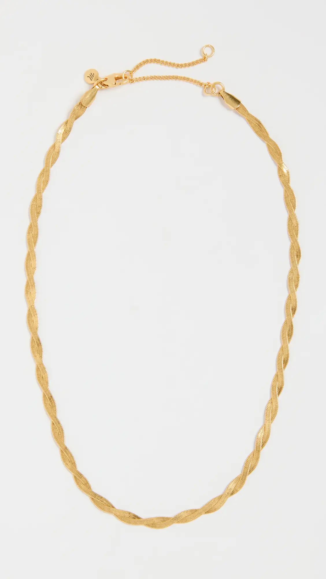 Madewell Braided Herringbone Necklace | Shopbop | Shopbop