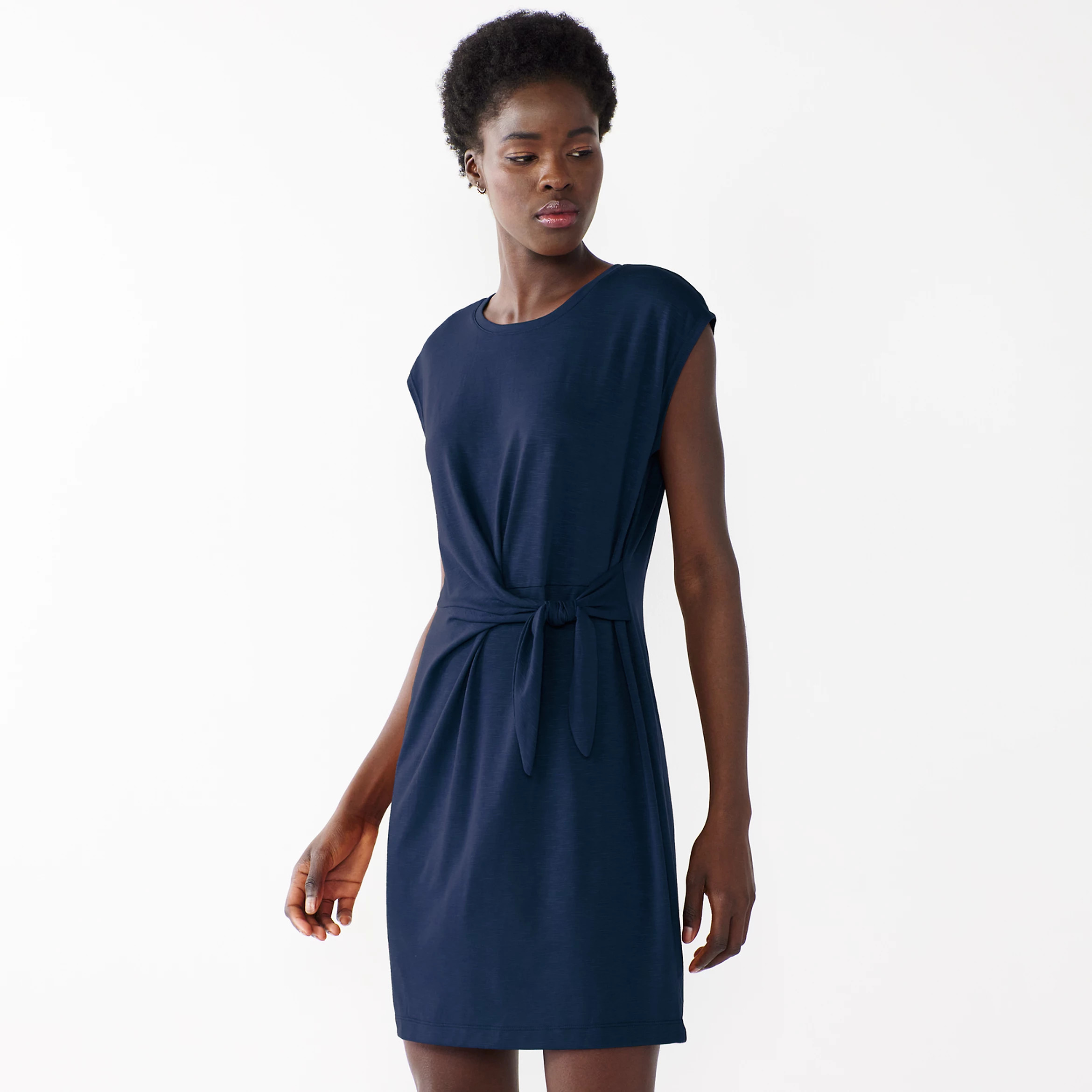 Women's Nine West Knot-Waist T-Shirt Dress | Kohl's