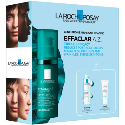 La Roche-Posay Effaclar A. Z. Gel Cream Kit | Well.ca