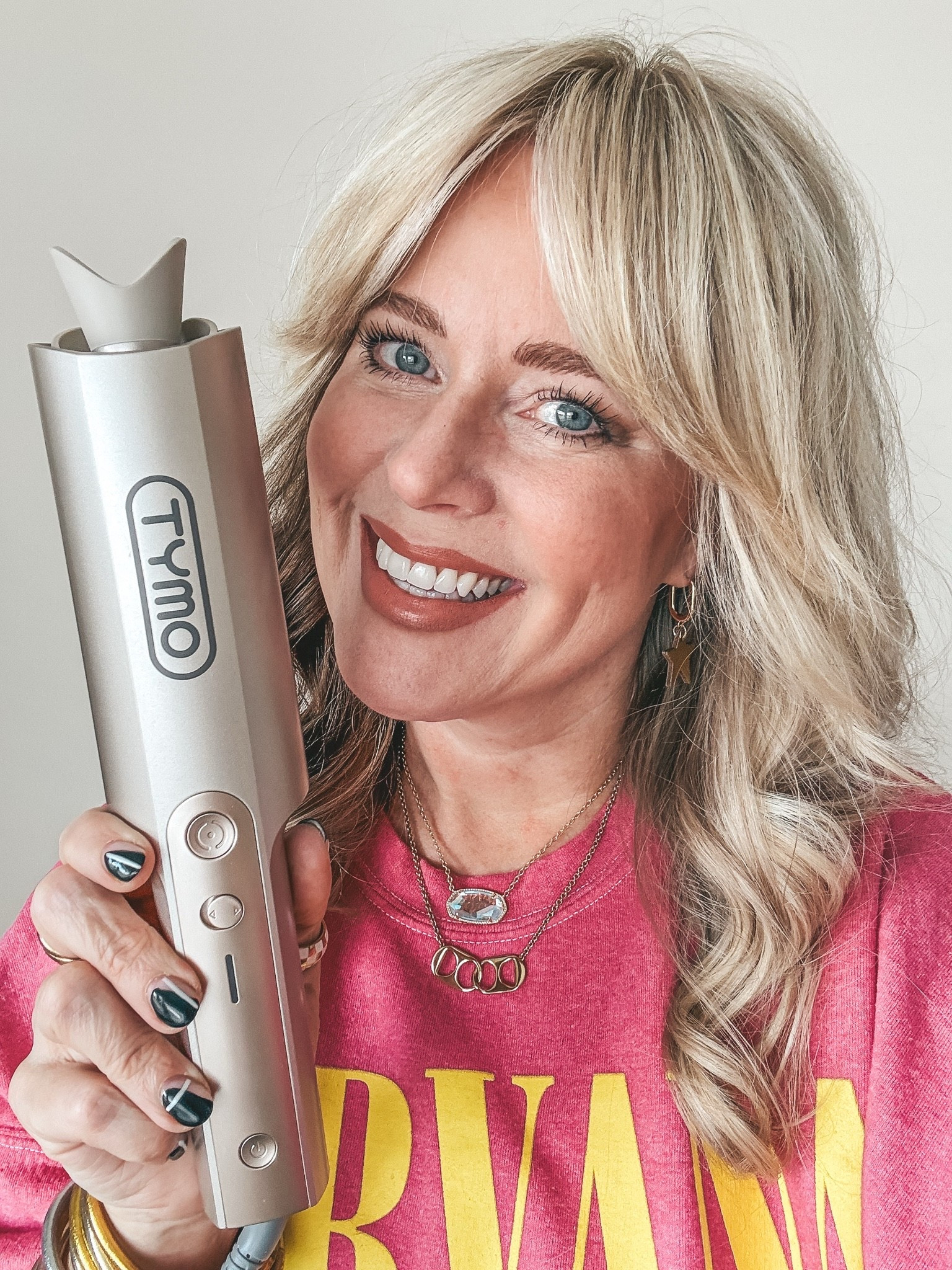 Love this curling tool by TYMO! It works so nicely and doesn’t pull your hair! My curls turned out so pretty and I have alot of layers! I have the Curlpro plus. 
✨Save with my code MANDIE30

#LTKOver40 #LTKBeauty