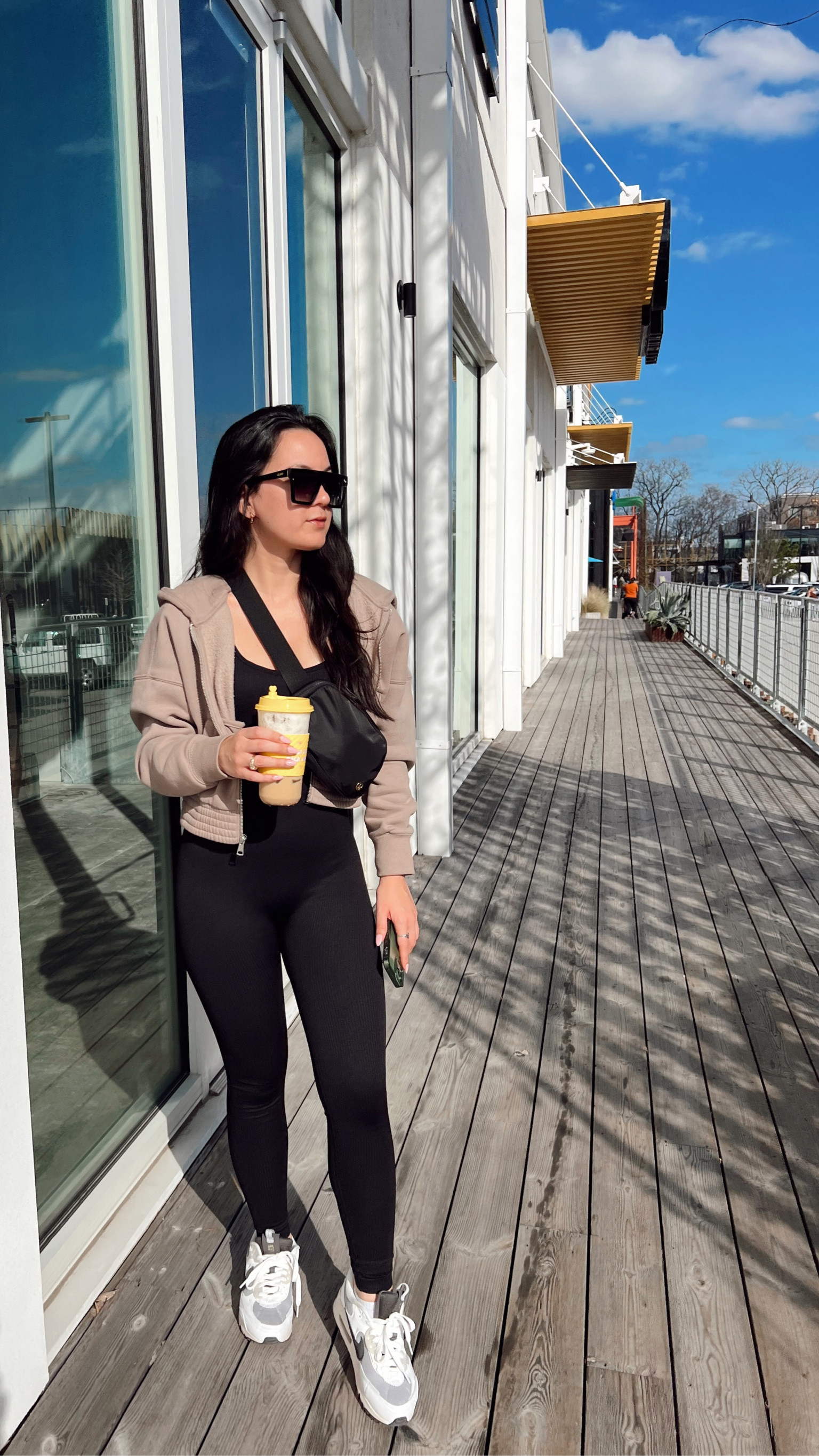 Outfit of the day! Wearing a size small in the jumpsuit and the jacket!

#jumpsuit #onepiece #activewear #nike #futura

#LTKstyletip #LTKFind #LTKfit