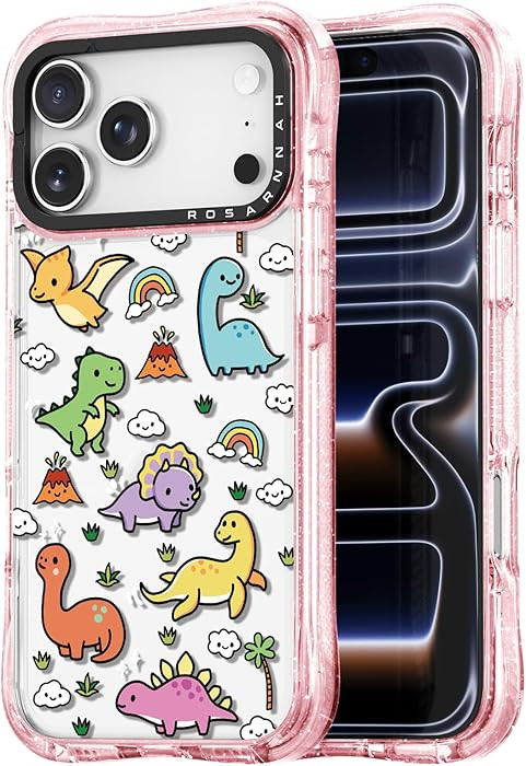for iPhone 17 Pro Case Cute - Military-Grade 20 ft Drop Protection Shockproof Phone Case - Funny ... | Amazon (US)