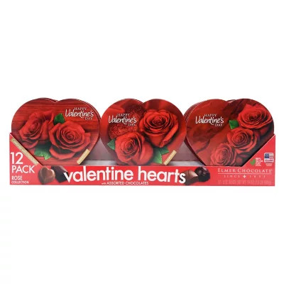 Valentine's Day Chocolate Hearts, 12 pk. | Sam's Club