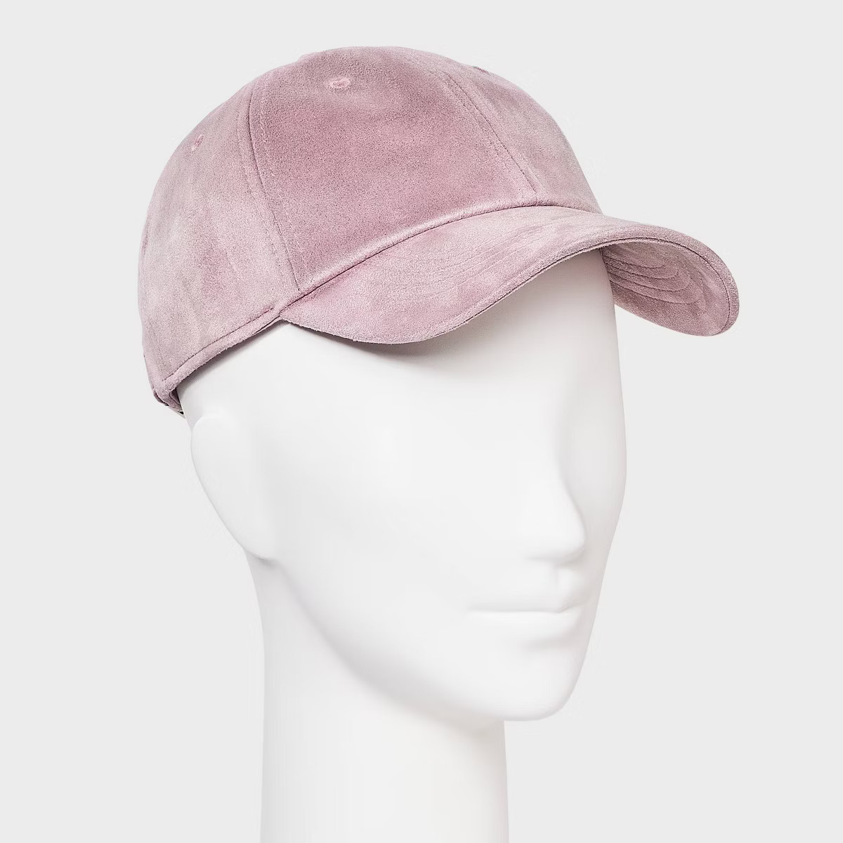 Faux Suede Baseball Hat - Universal Thread™ Pink | Target