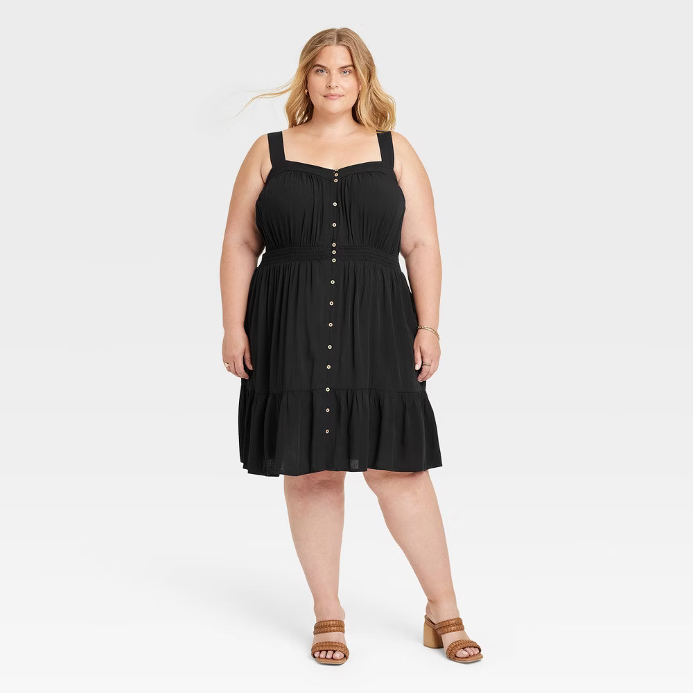 Women's Sleeveless Dress - Knox Rose™ Black XXL | Target