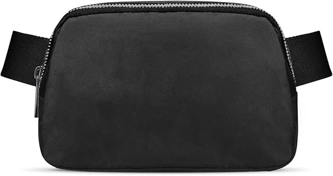 JSJ Mini Black Fanny Pack for Women & Men,Valentines Day Gifts for Girls Teens Kids Daughter Sist... | Amazon (US)