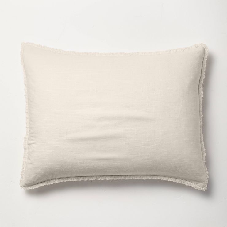 Heavyweight Linen Blend Comforter Sham - Casaluna™ | Target