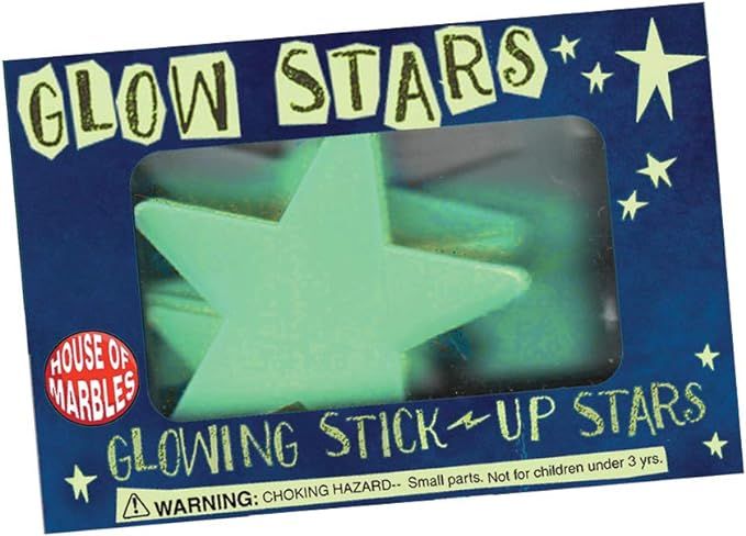 House of Marbles Glow in The Dark Stars, with Luminous Bright Adhesive Sticky Pieces, for Ceiling... | Amazon (US)