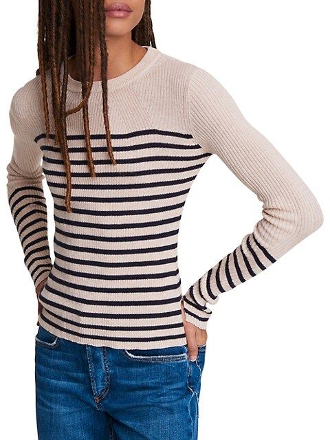 Kate Striped Long-Sleeve Top | Saks Fifth Avenue