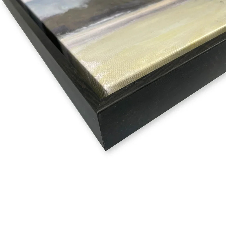 Harbortown 12 x 24 inch Distant Lake Landscape wood frame canvas wall art print for Bedroom, Kitc... | Walmart (US)