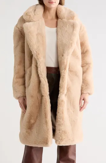 BLANKNYC Faux Fur Long Coat | Nordstromrack | Nordstrom Rack