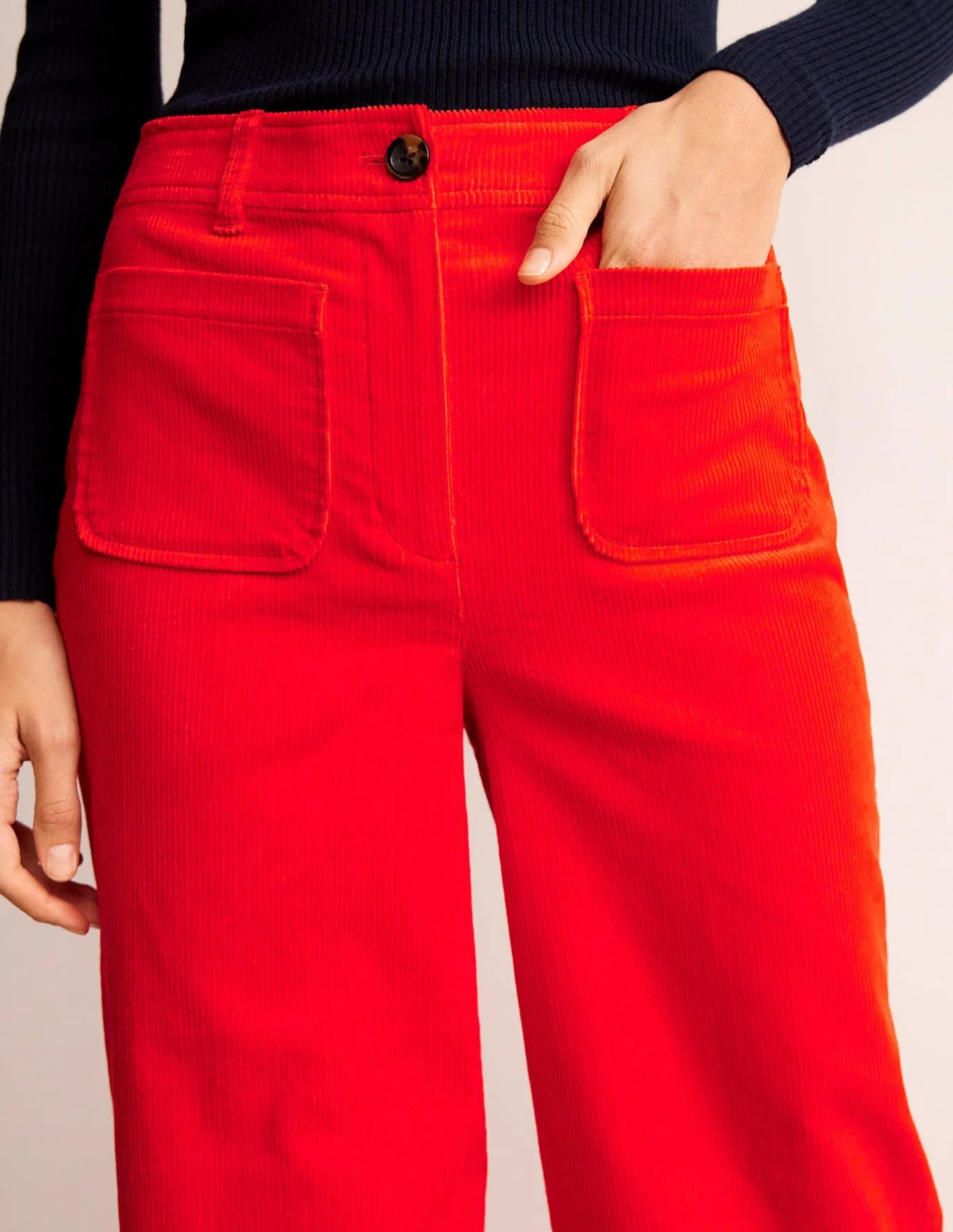 Westbourne Corduroy Trousers - Admiral | Boden (UK & IE)