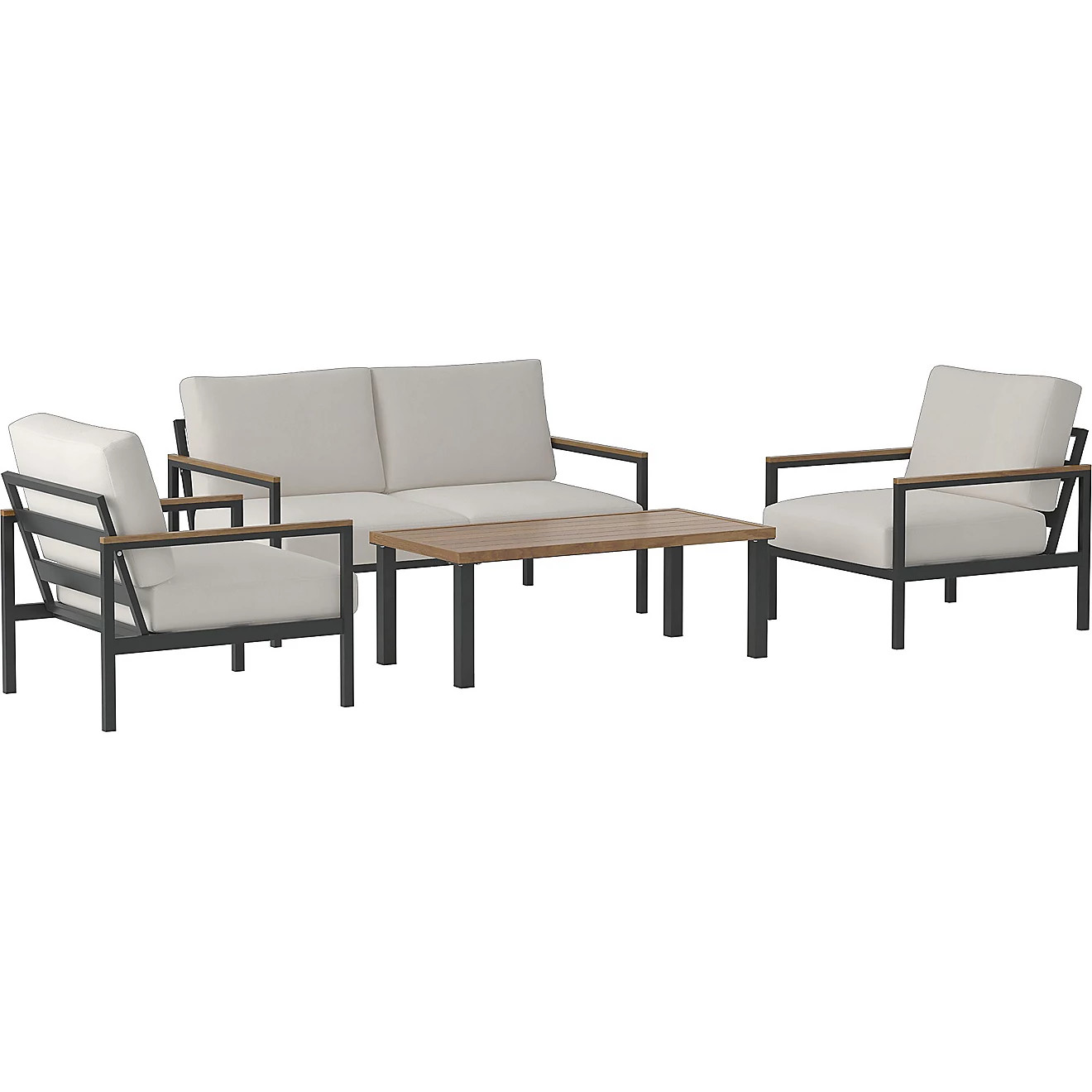 Mosaic 4 Seat Conversation Furniture Set with Cushions | Academy Sports + Outdoors