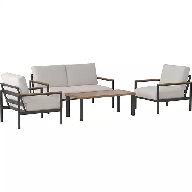 Mosaic 4 Seat Conversation Furniture Set with Cushions | Academy Sports + Outdoors