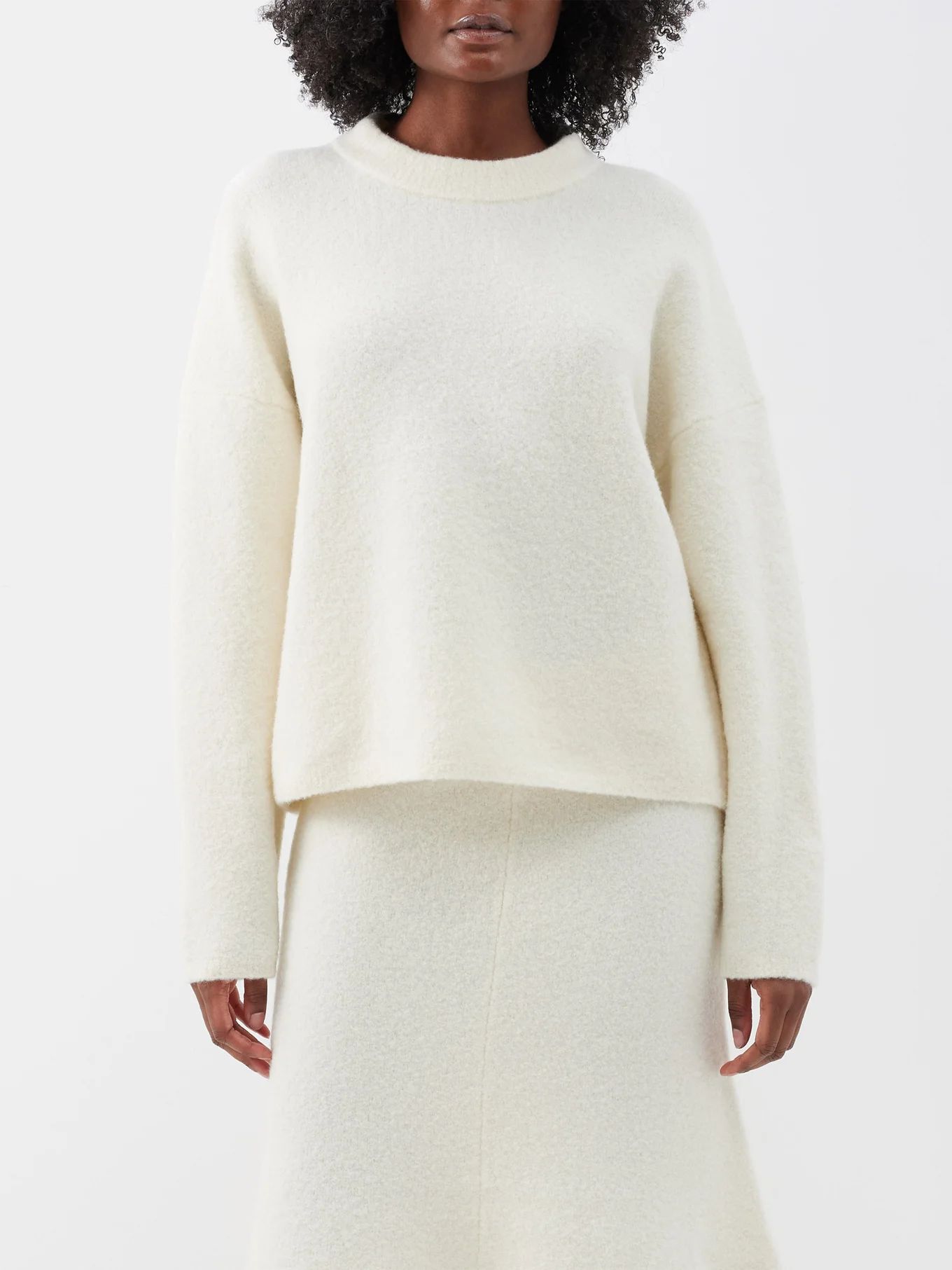 Alva wool-blend sweater | Matches (US)