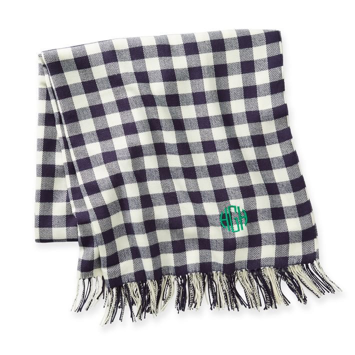 Gingham Throw Blanket | Mark and Graham
