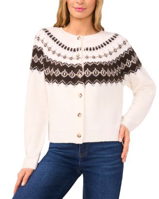 Fair Isle Raglan Cardigan | Bloomingdale's (US)