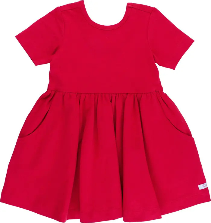 RuffleButts Sold Short Sleeve Skater Dress | Nordstrom | Nordstrom