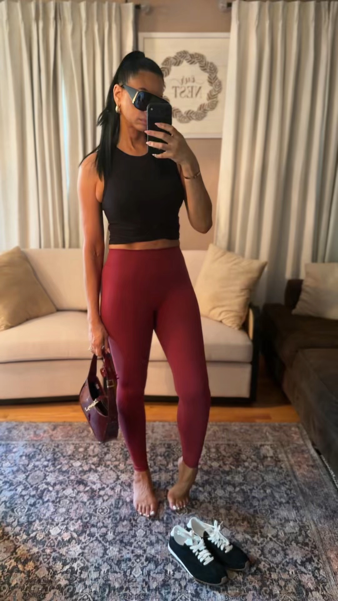 Absolutely obsessed with this colorway. @aloyoga just dropped 'Summer Romance Red' and it is the perfect blend of rich and vibrant for your summer wardrobe. Paired it with a classic black crop and some neutral accessories for an easy, elevated

Tap the link in my bio to shop the collection before it sells out! 📱🛍️

#aloyogastyle #athleisuretrends #outfitinspiration #summercolorpalette