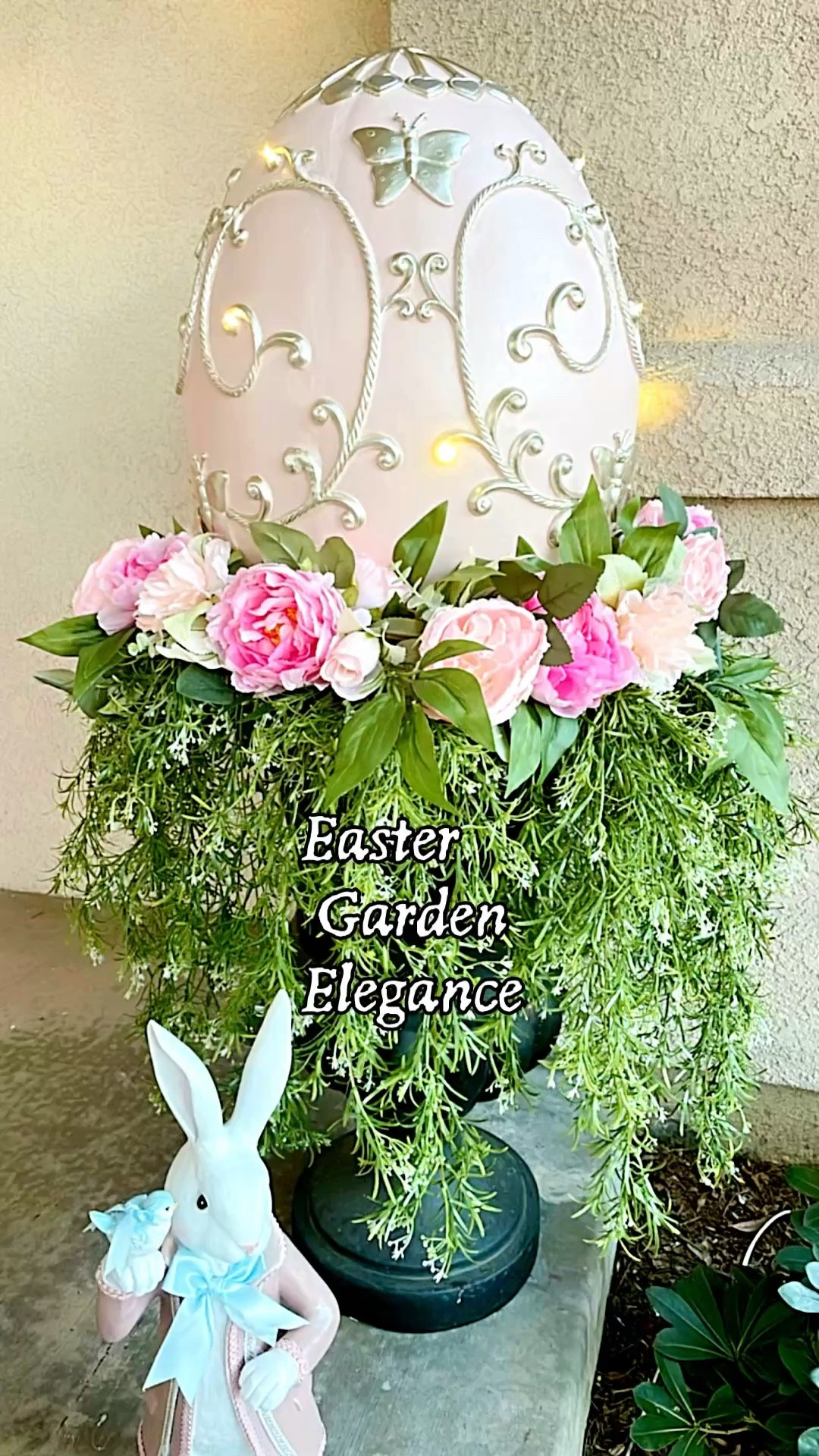 I’m obsessed at how pretty this Easter topiary turned out! 

So easy to create with a wow impact. My egg is from Homegoods but I’ve linked similar. 

Easter decor, Easter egg, spring decor, home decor, seasonal 

#LTKHome #LTKSeasonal