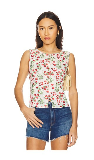 Tilly Vest in Antique Ivory Combo | Revolve Clothing (Global)