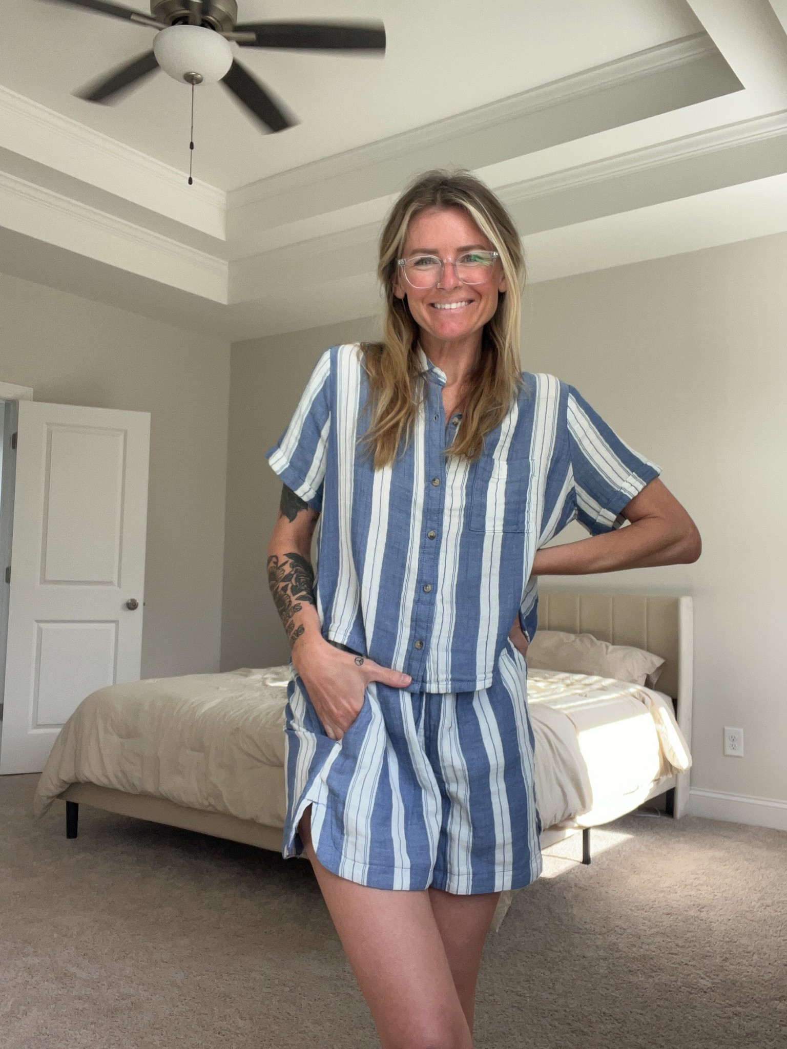 Summer ready ☀️ #momstyle #momootd #summerstyle #summerset 

#LTKFindsUnder50 #LTKFindsUnder100 #LTKSaleAlert